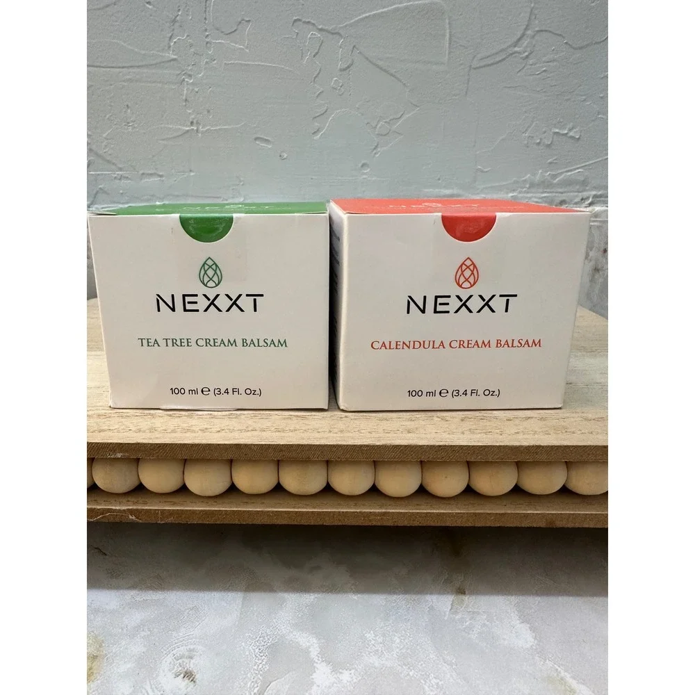 NEXXT Tea Tree‎ Cream Balsam & Calendula Cream Balsam 2 Pack 3.4 Oz Each